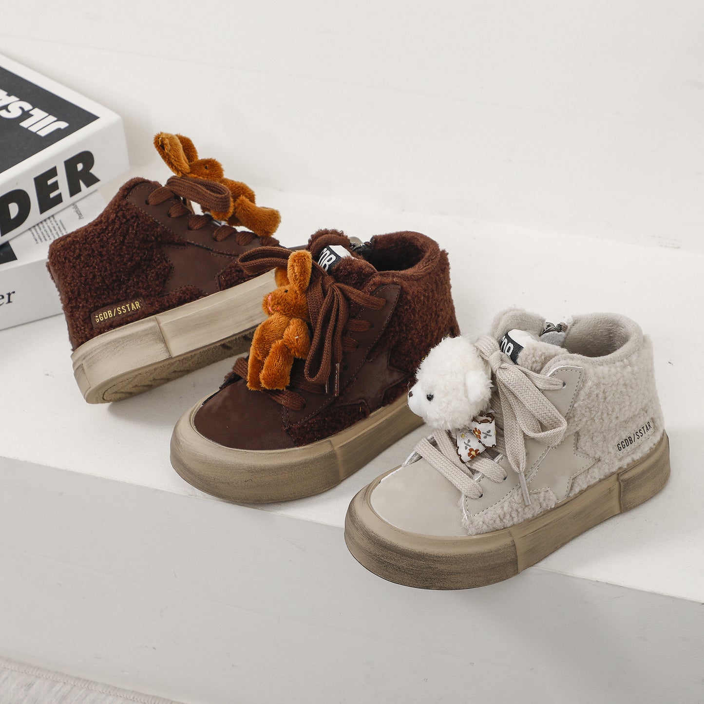 Zapatillas Deportivas Con Osito Para Niños