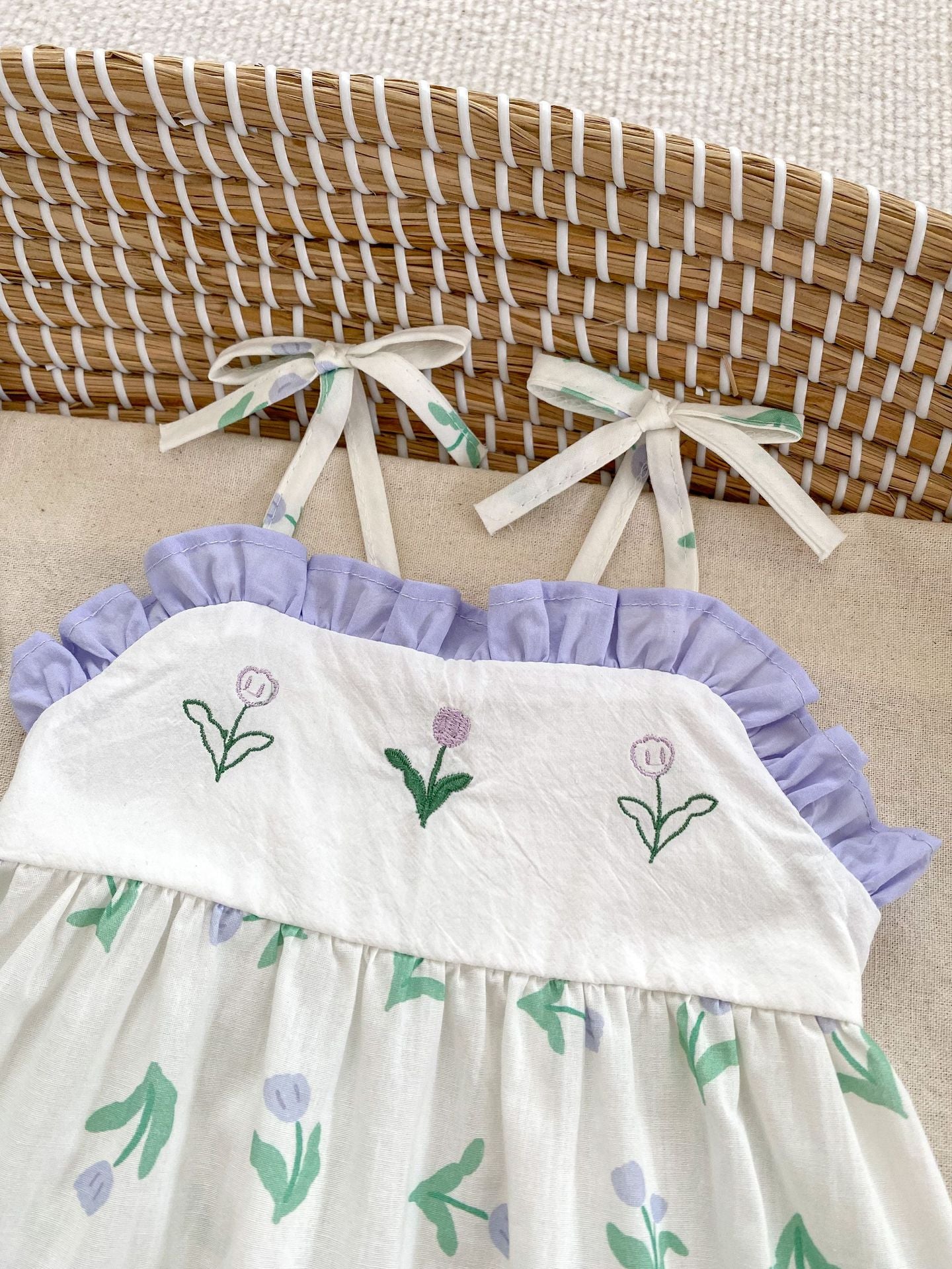 Body Infantil Mujer Tulipanes de Verano