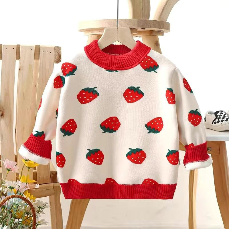 Blusa Infantil Fresa
