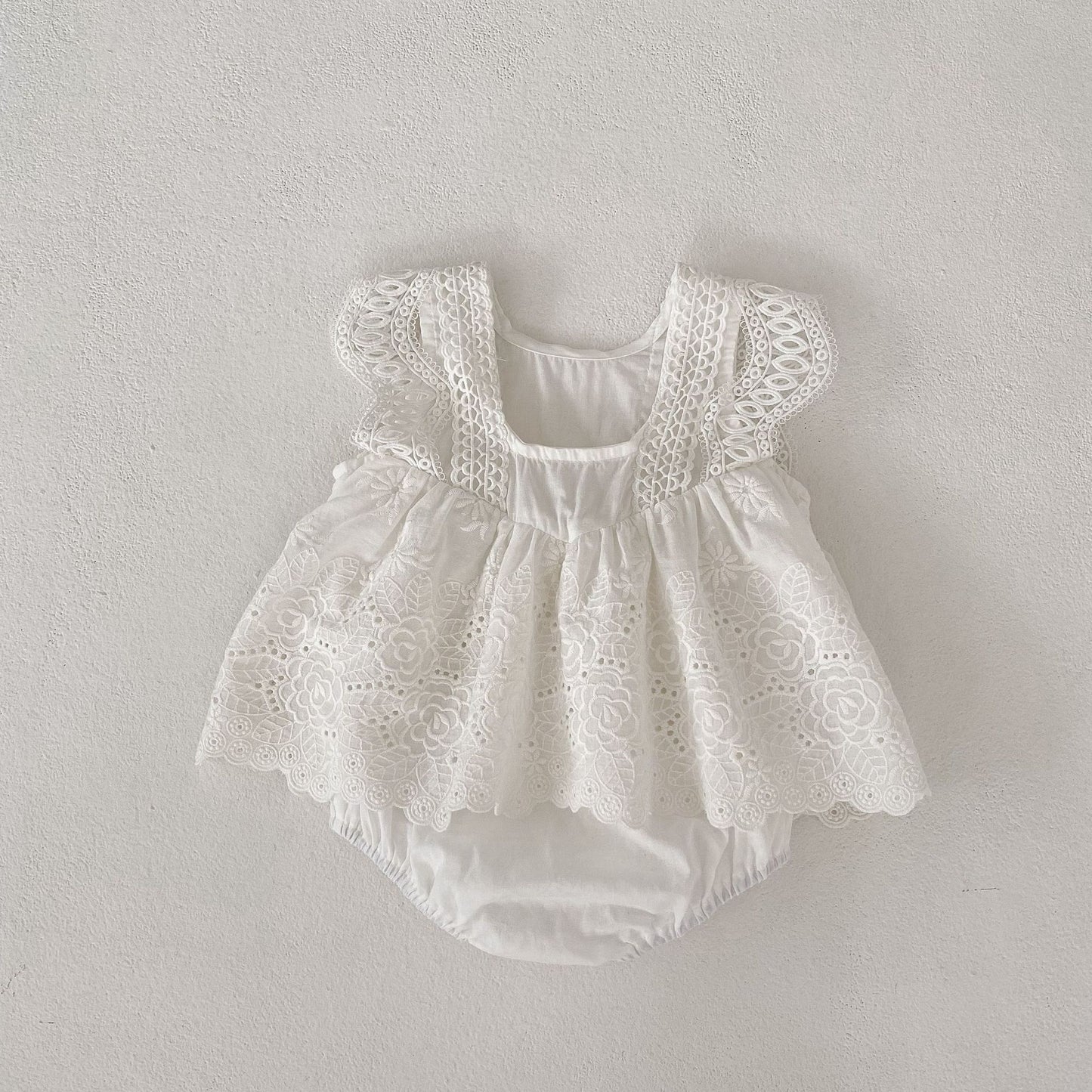 Body de Encaje de Mujer de Color Blanco