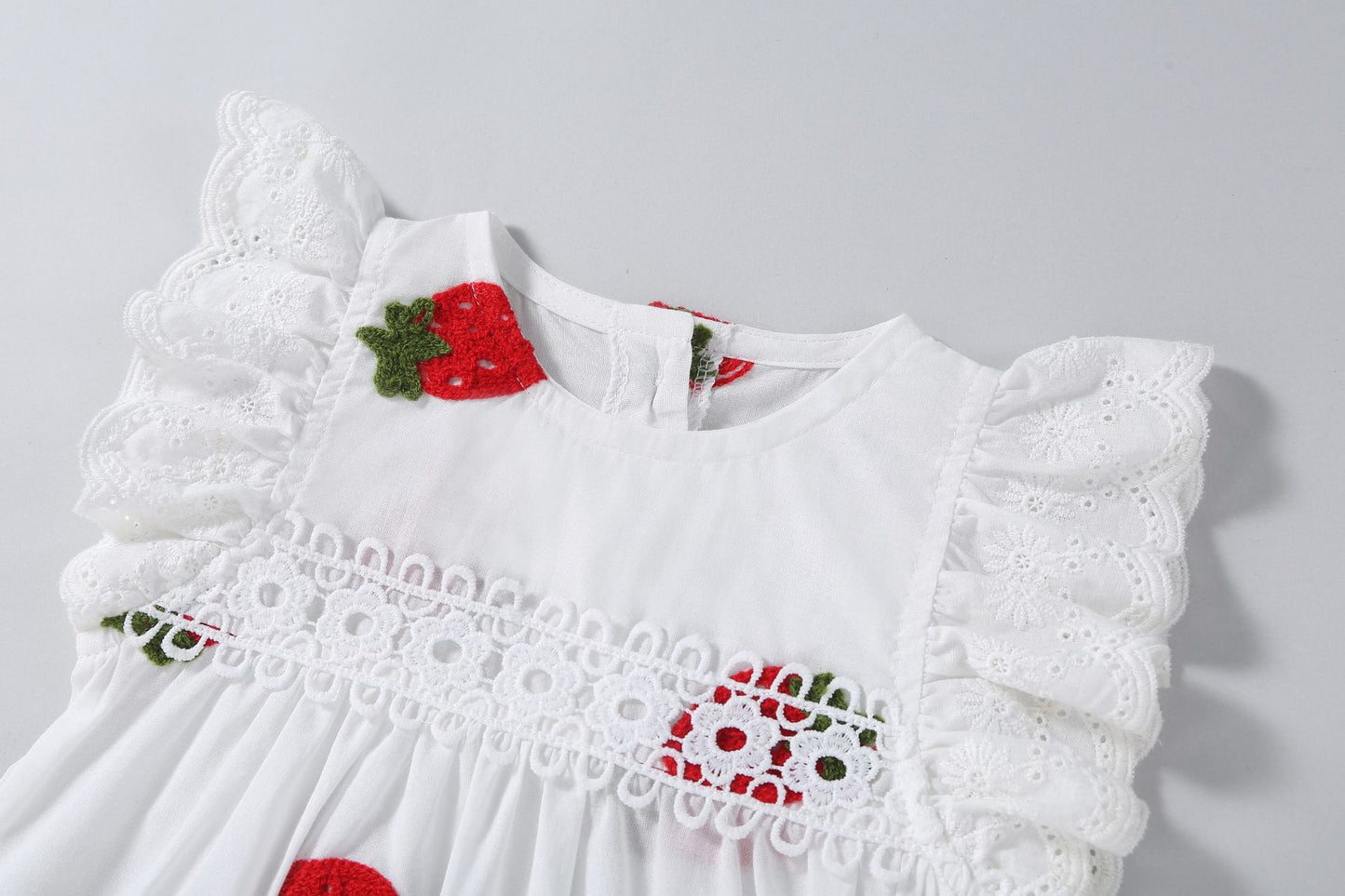 Body Infantil Mujer Fresas