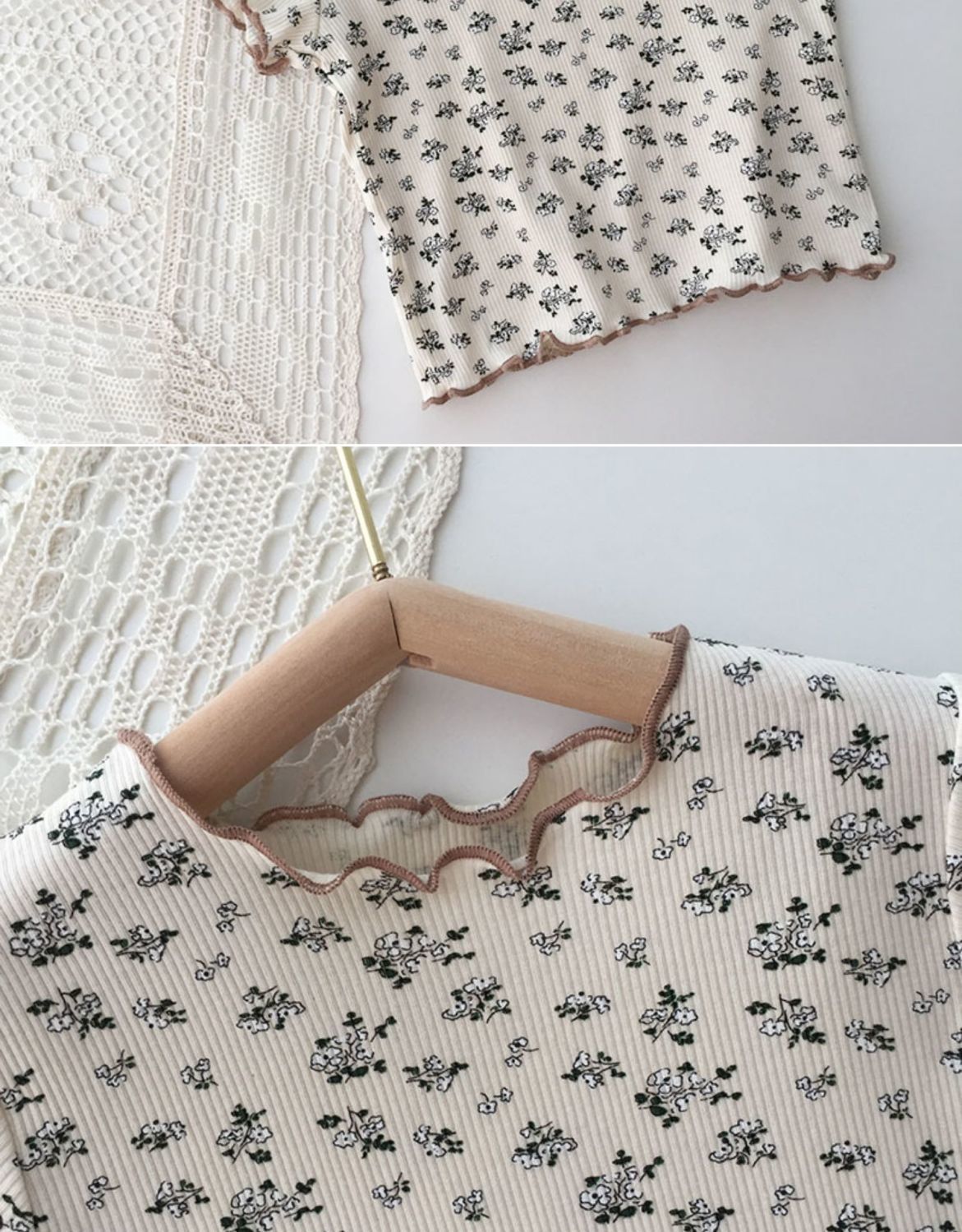 Pijama Infantil Mujer Flores