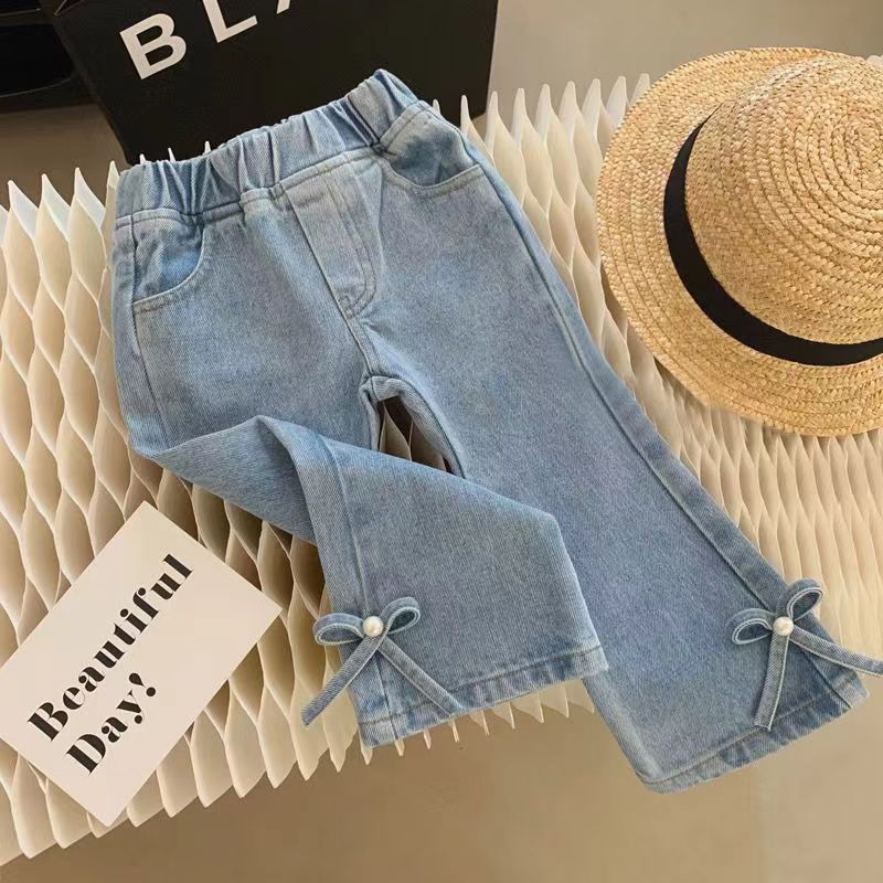 Pantalones con lazo para niños