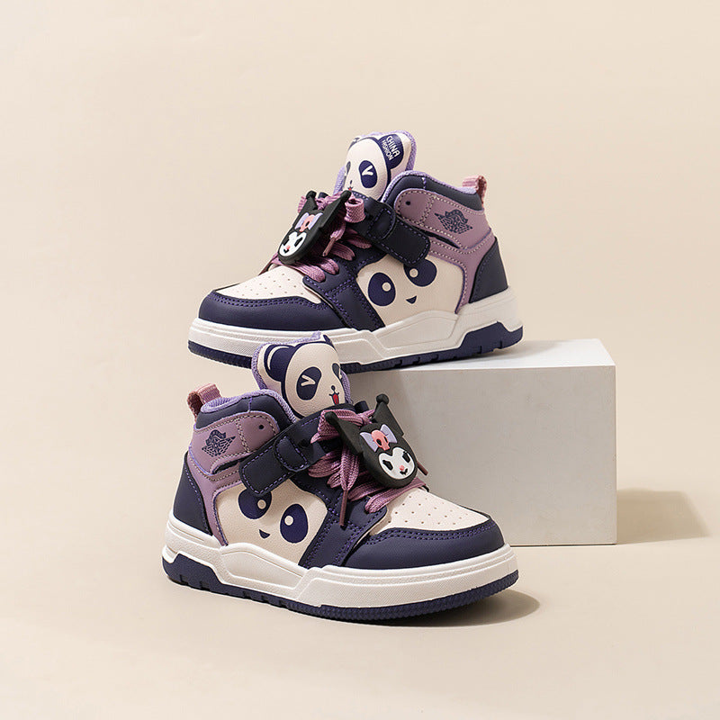 Zapatillas de Deportivas para Niños con Diseño de Animales en Color morado