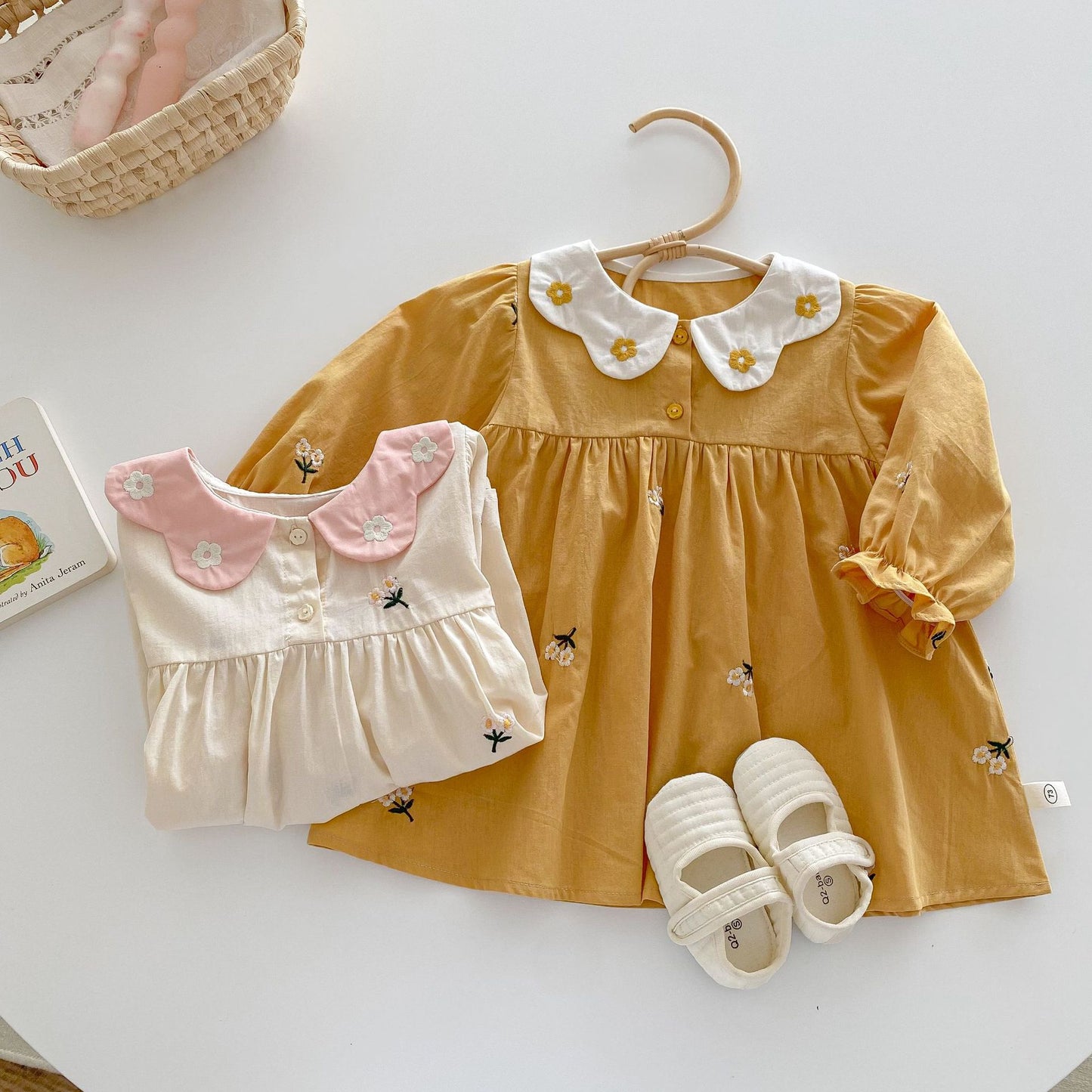 Vestido Infantil Florecitas