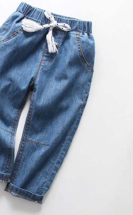 Pantalones Jeans Elásticos para Niños