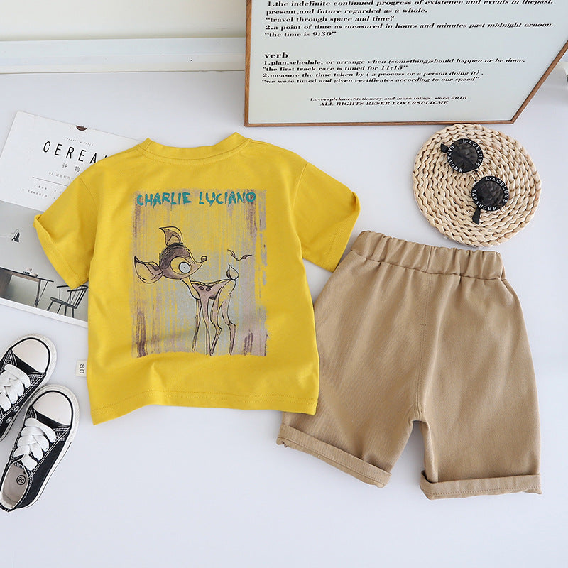 Conjunto Infantil de Verano para Hombre, Animal