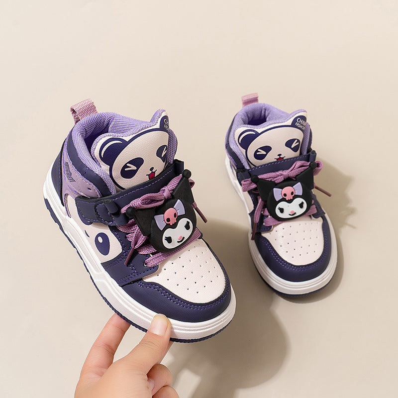 Zapatillas de Deportivas para Niños con Diseño de Animales en Color morado
