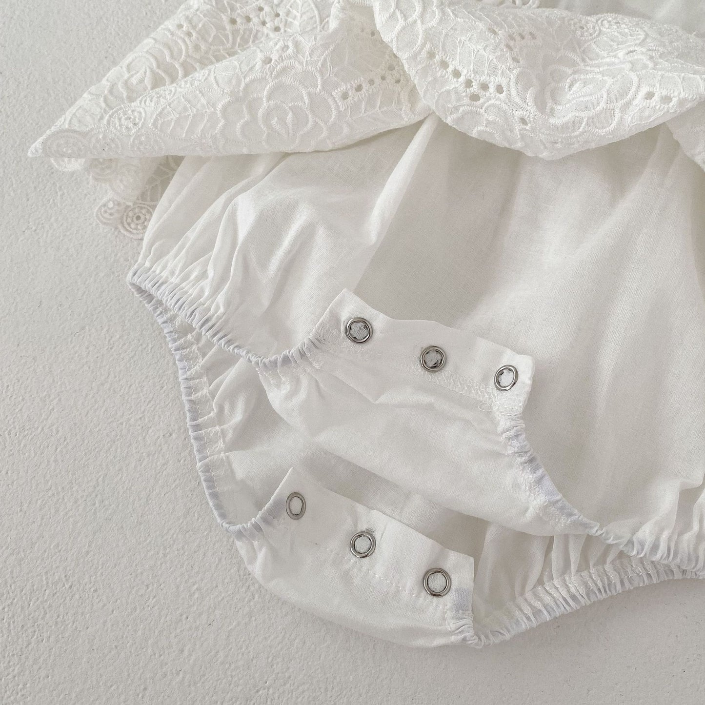 Body de Encaje de Mujer de Color Blanco