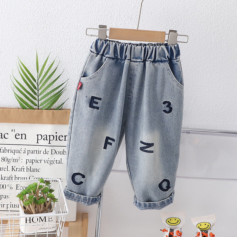 Pantalones Infantiles Letrinhas