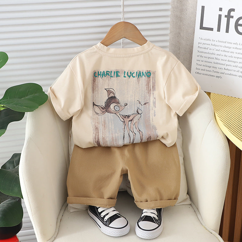 Conjunto Infantil de Verano para Hombre, Animal