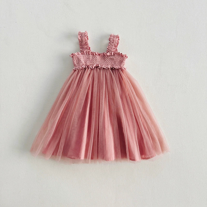 Vestido de tul para niña