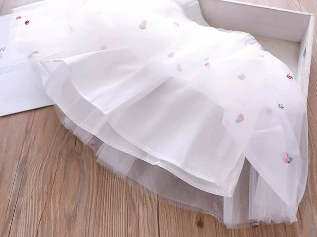 Conjunto de jeans florales para Niñas