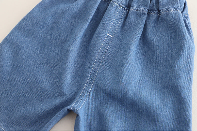 Conjunto de niño con camisa con estampado animal