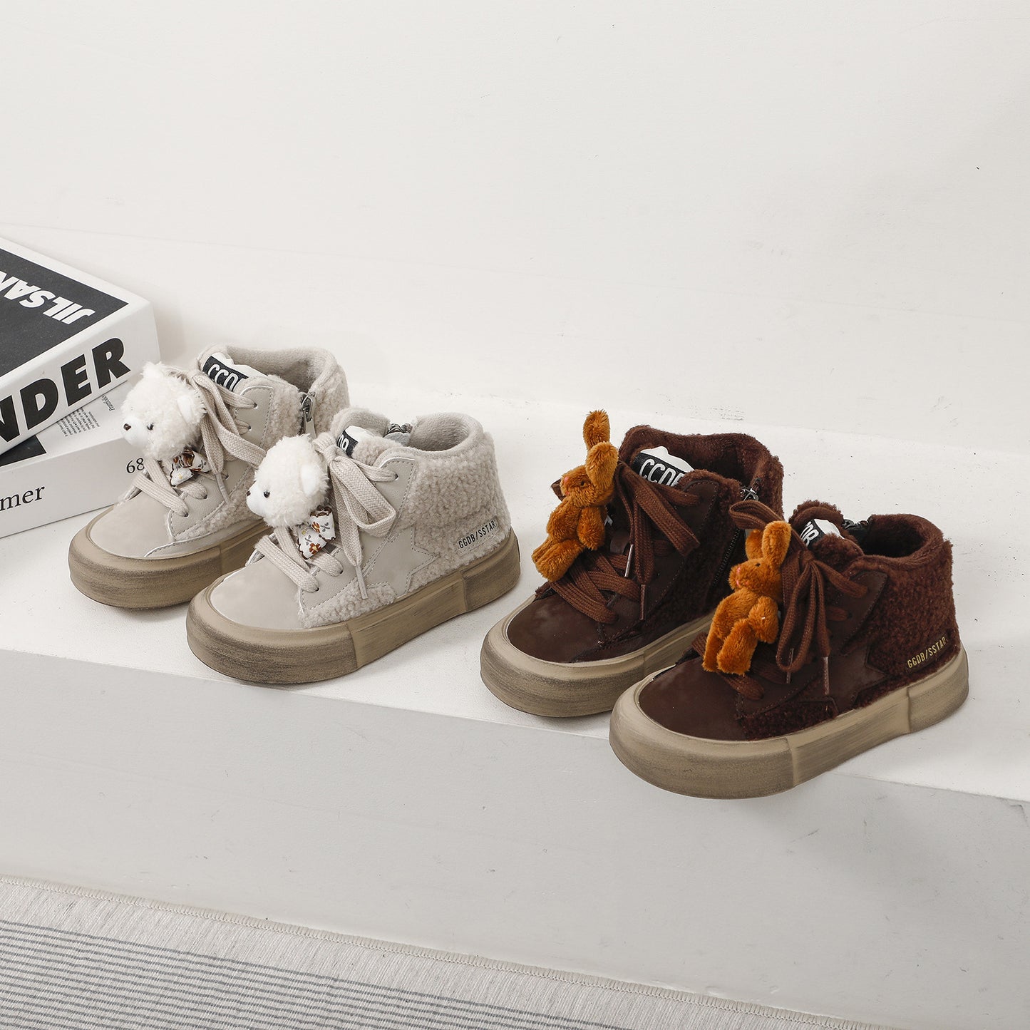 Zapatillas Deportivas Con Osito Para Niños