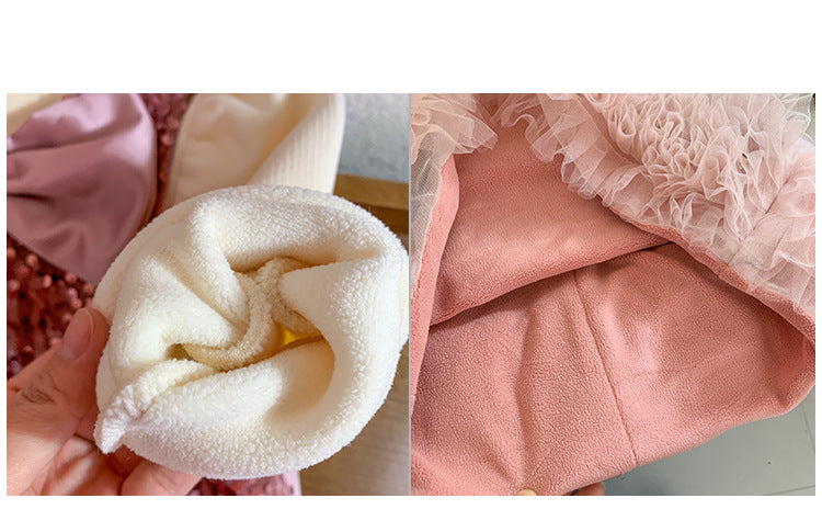 Vestido infantil Brillante Invierno/Verano