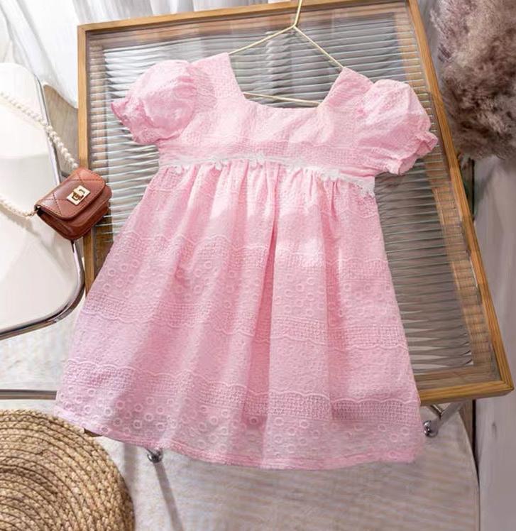Vestido Infantil Floral Delicado
