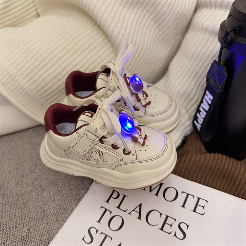 Zapatillas de Osito de Peluche para Niños con Luz