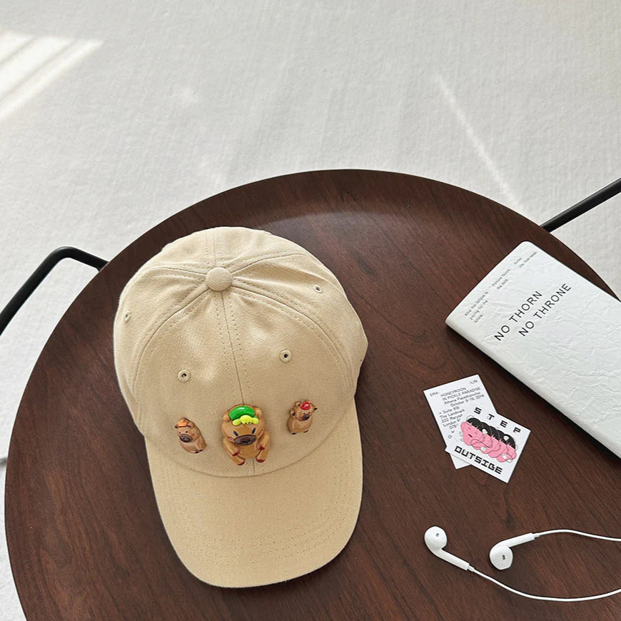 Gorra infantil de capibara