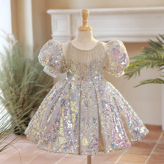 Vestido de Fiesta Infantil Glamour