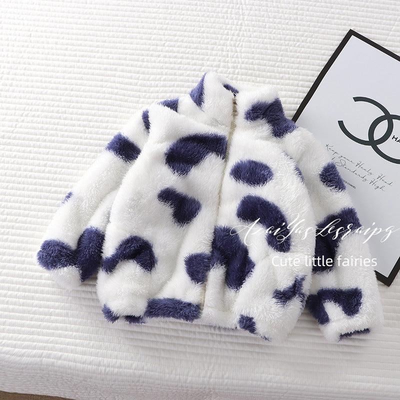 Blusa Infantil de Felpa