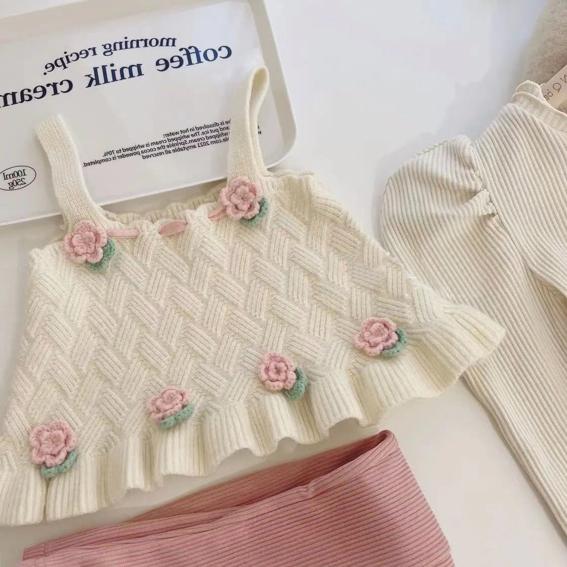 Conjunto Infantil de Flores de Invierno