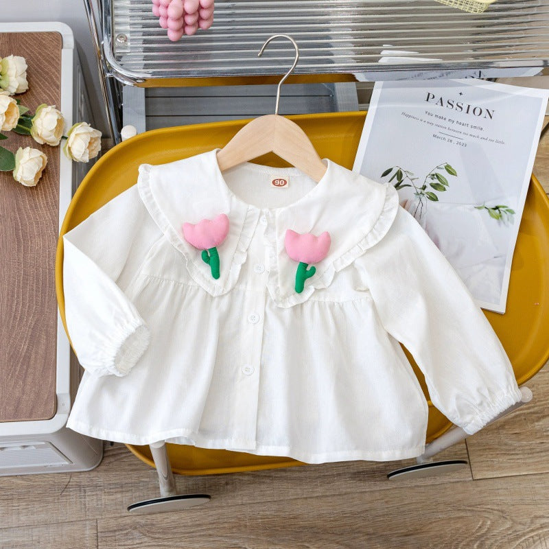 Camisa Infantil Golinha Blanca