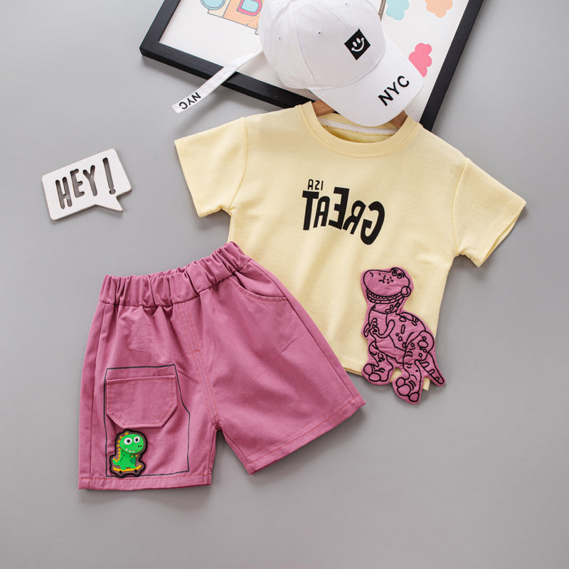 Conjunto Infantil Verano Dinosaurios