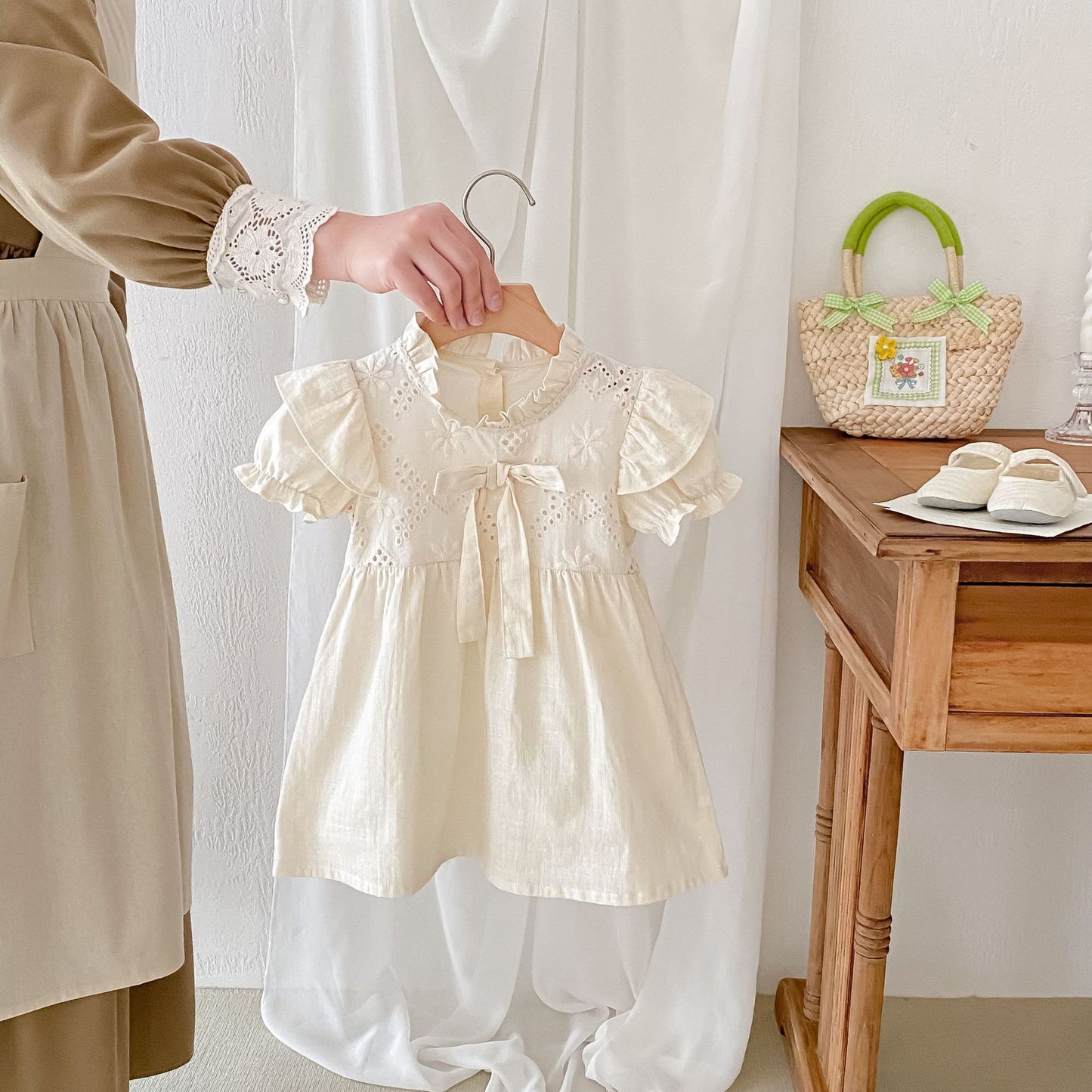 Body de Encaje Lese Para Mujer/Vestido para Niños