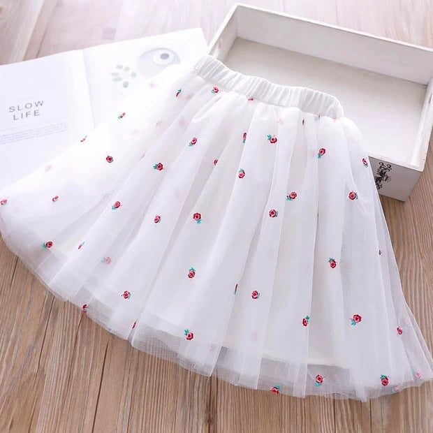 Conjunto de jeans florales para Niñas