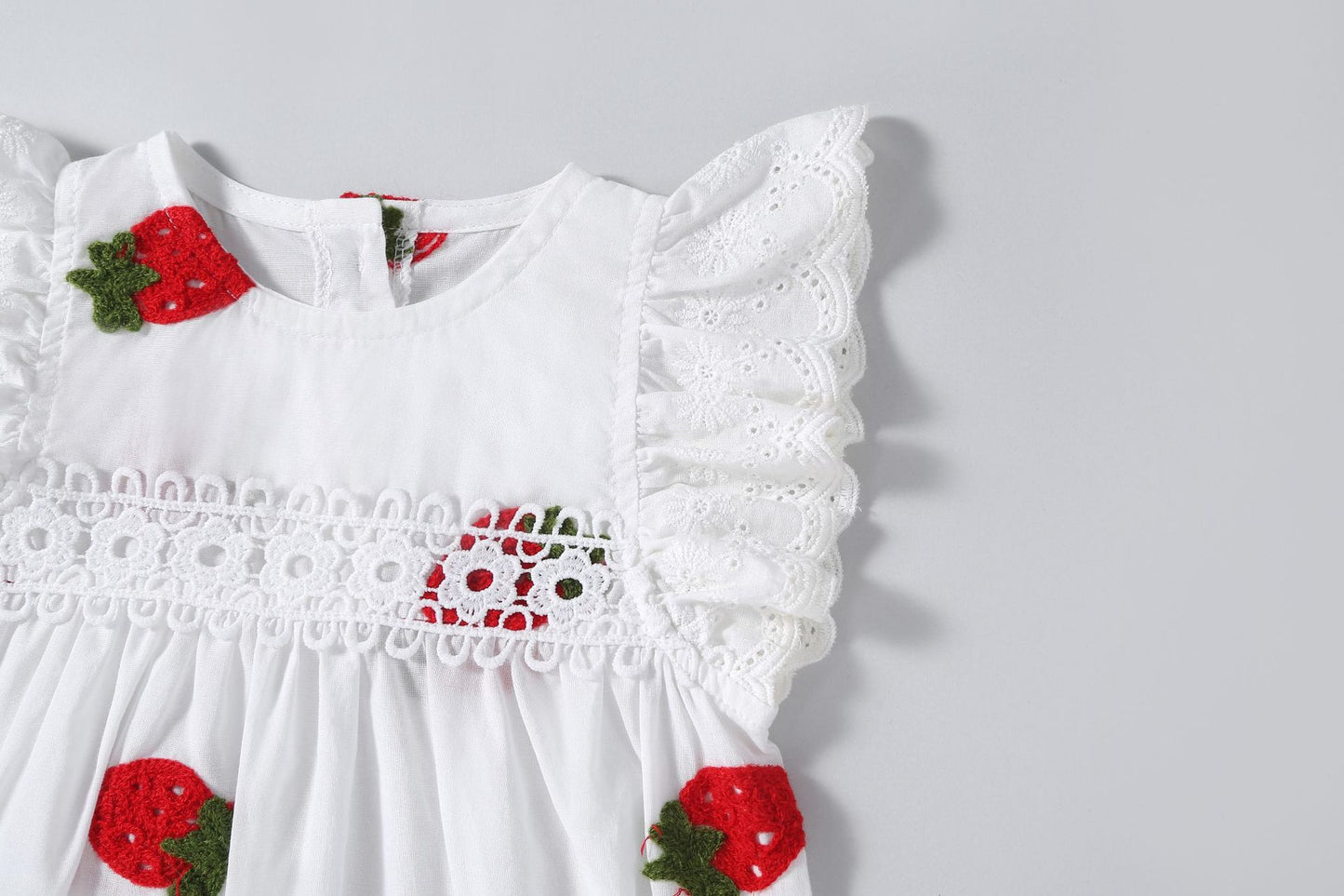 Body Infantil Mujer Fresas