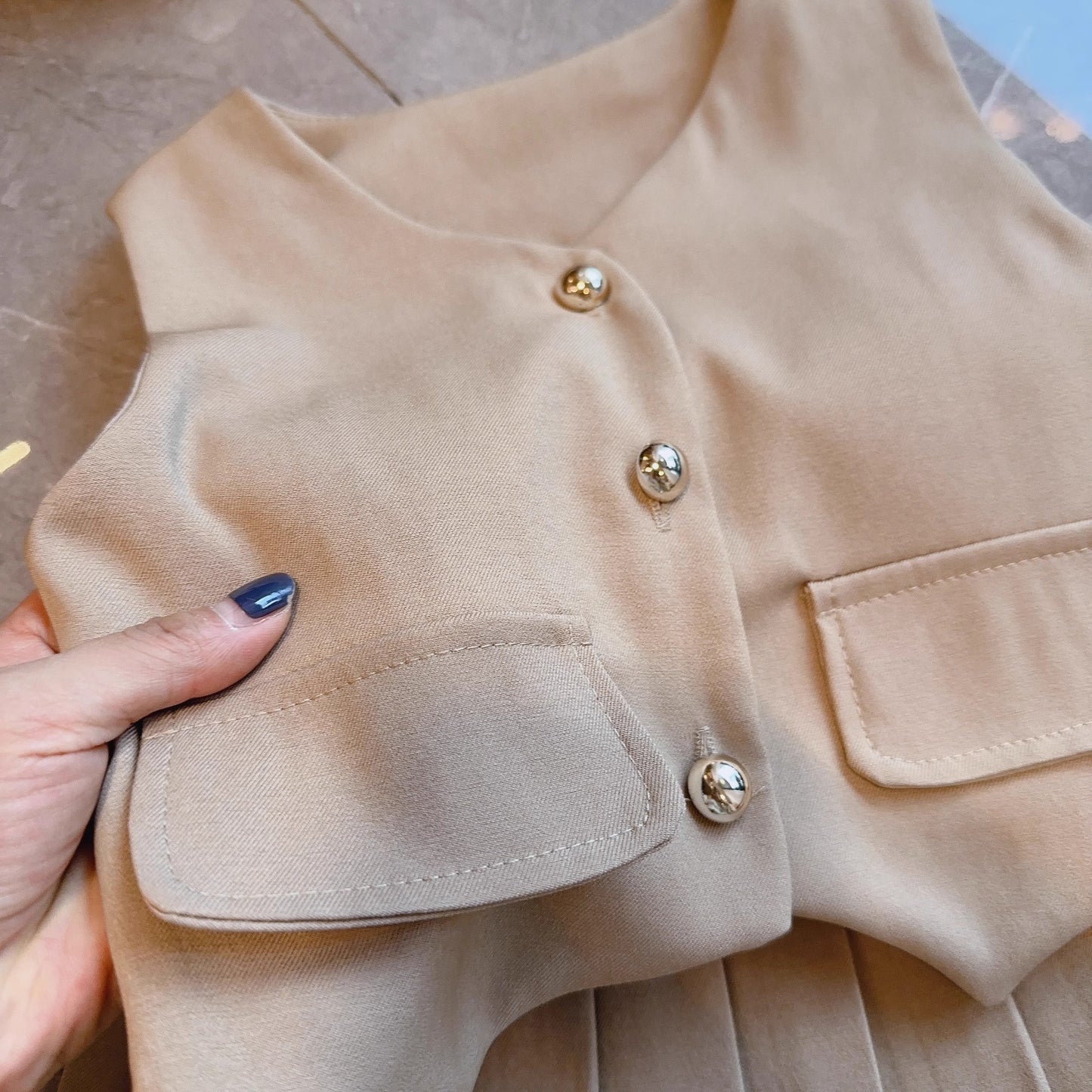 Conjunto de Traje de 3 Piezas para Niña