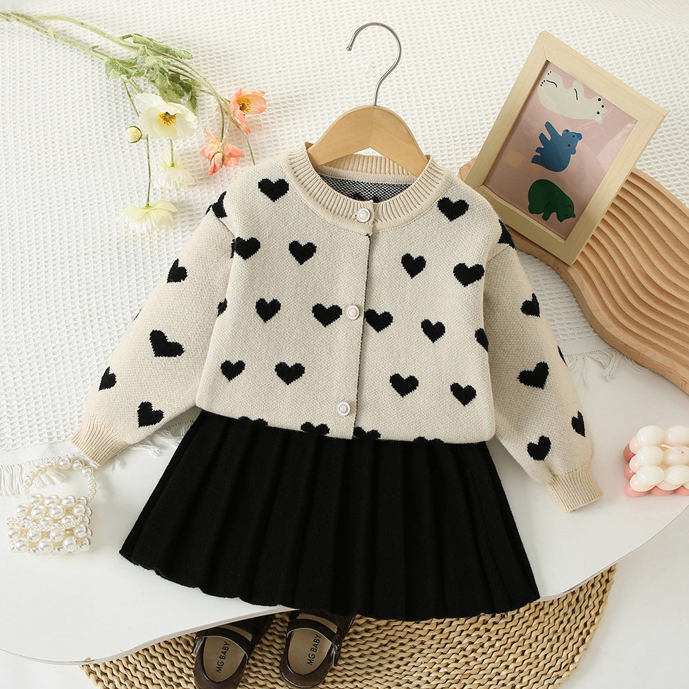 Conjunto Love Winter para niñas