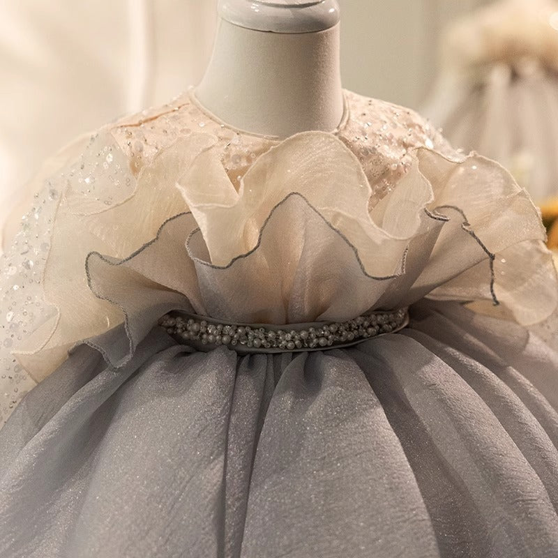 Vestido de fiesta infantil de lujo