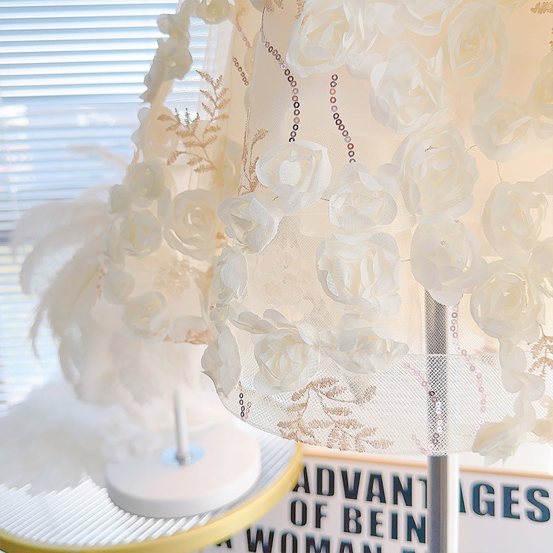 Vestido Infantil Con Lazo Floral