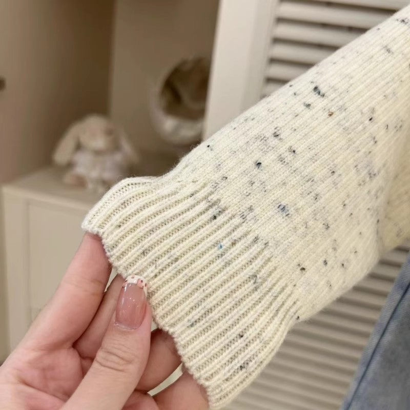 Blusa de Invierno para Niña Con Osito de Peluche