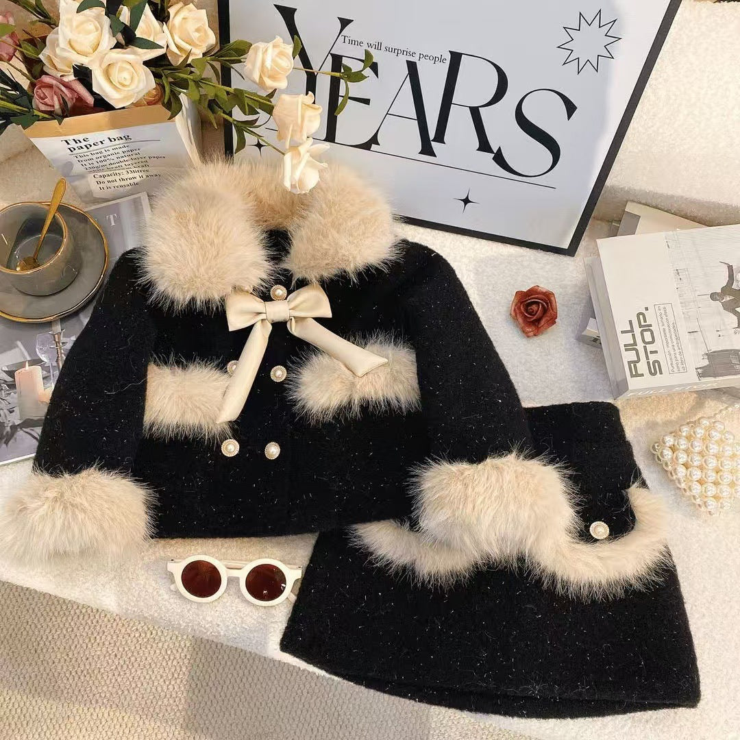 Conjunto Peludo de Lujo para Niñas