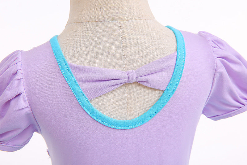 Vestido infantil princesa sirena