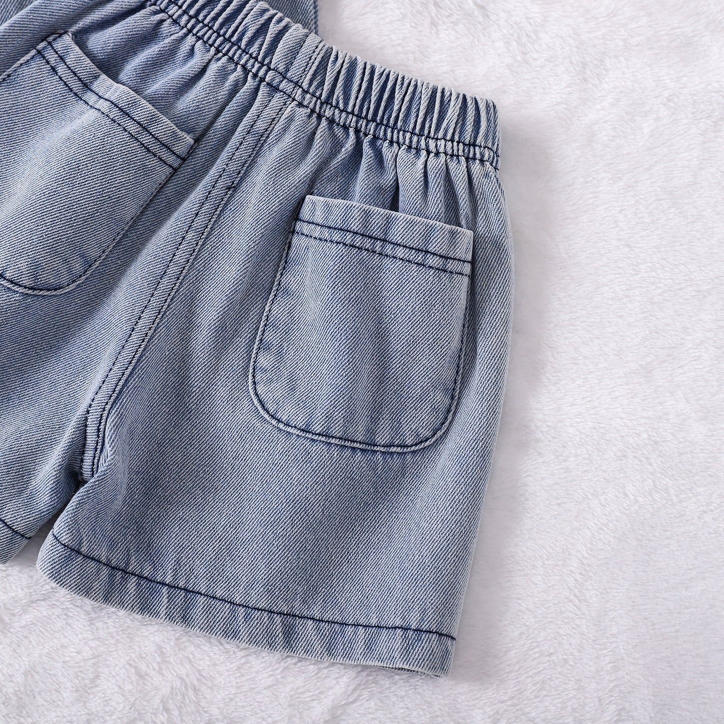 Conjunto de Jeans Con Botones para Niños