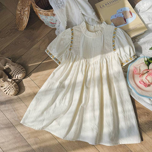 Vestido Infantil de Verano Florecitas