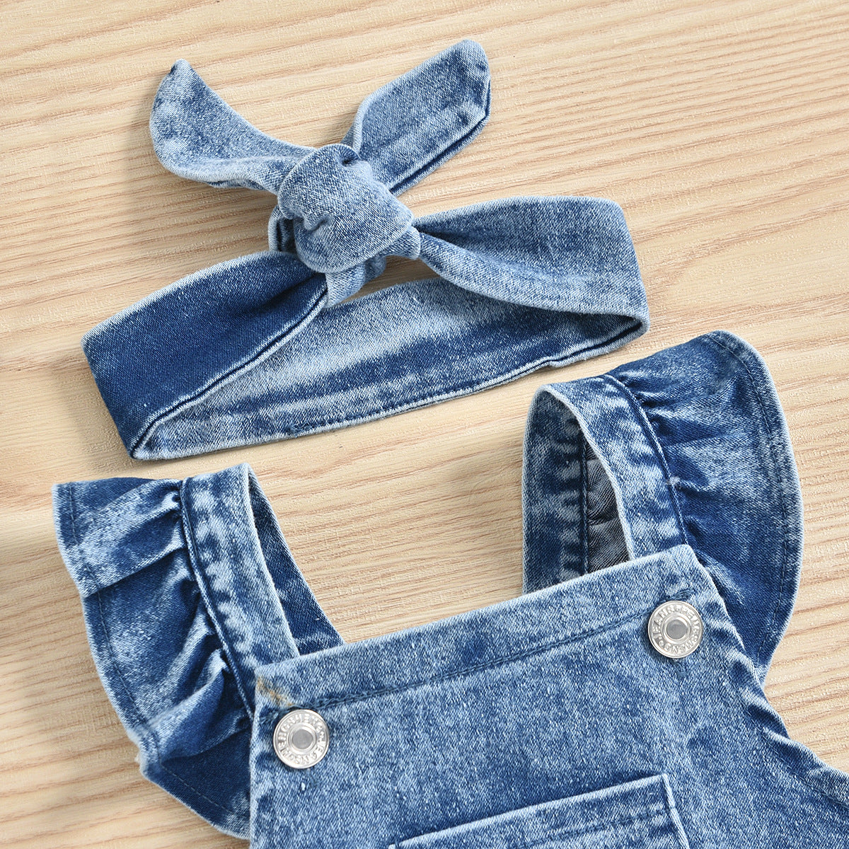 Body Infantil Arci Íris Jeans