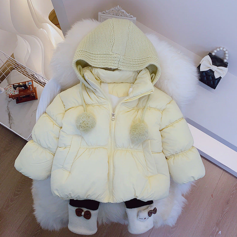 Abrigo de Peluche con Capucha para Niños