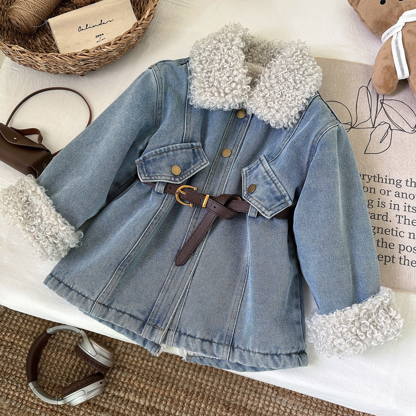 Vestido Vaquero de Invierno para Niños