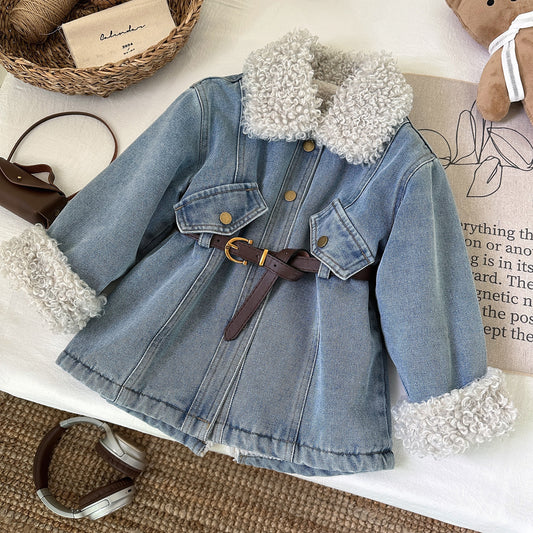 Vestido Vaquero de Invierno para Niños