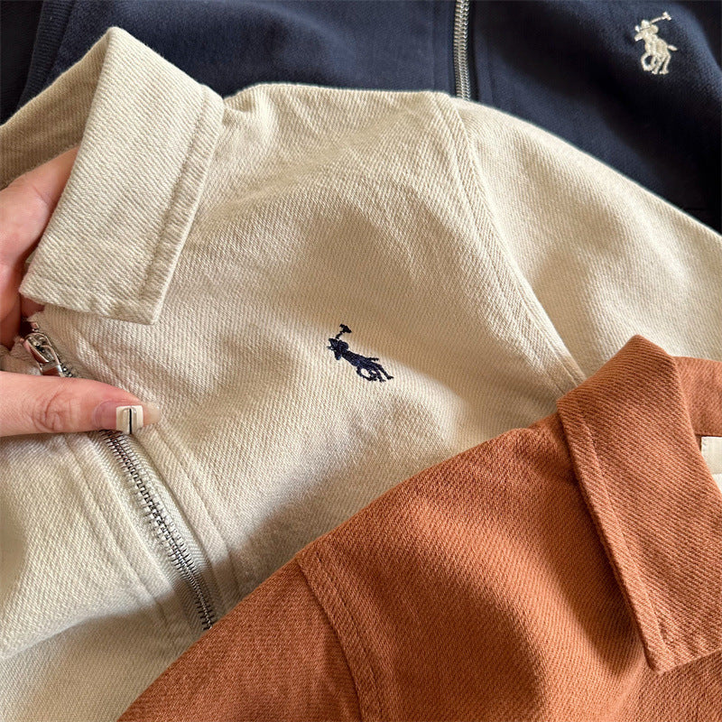 Bolsillos con cremallera para chaqueta infantil