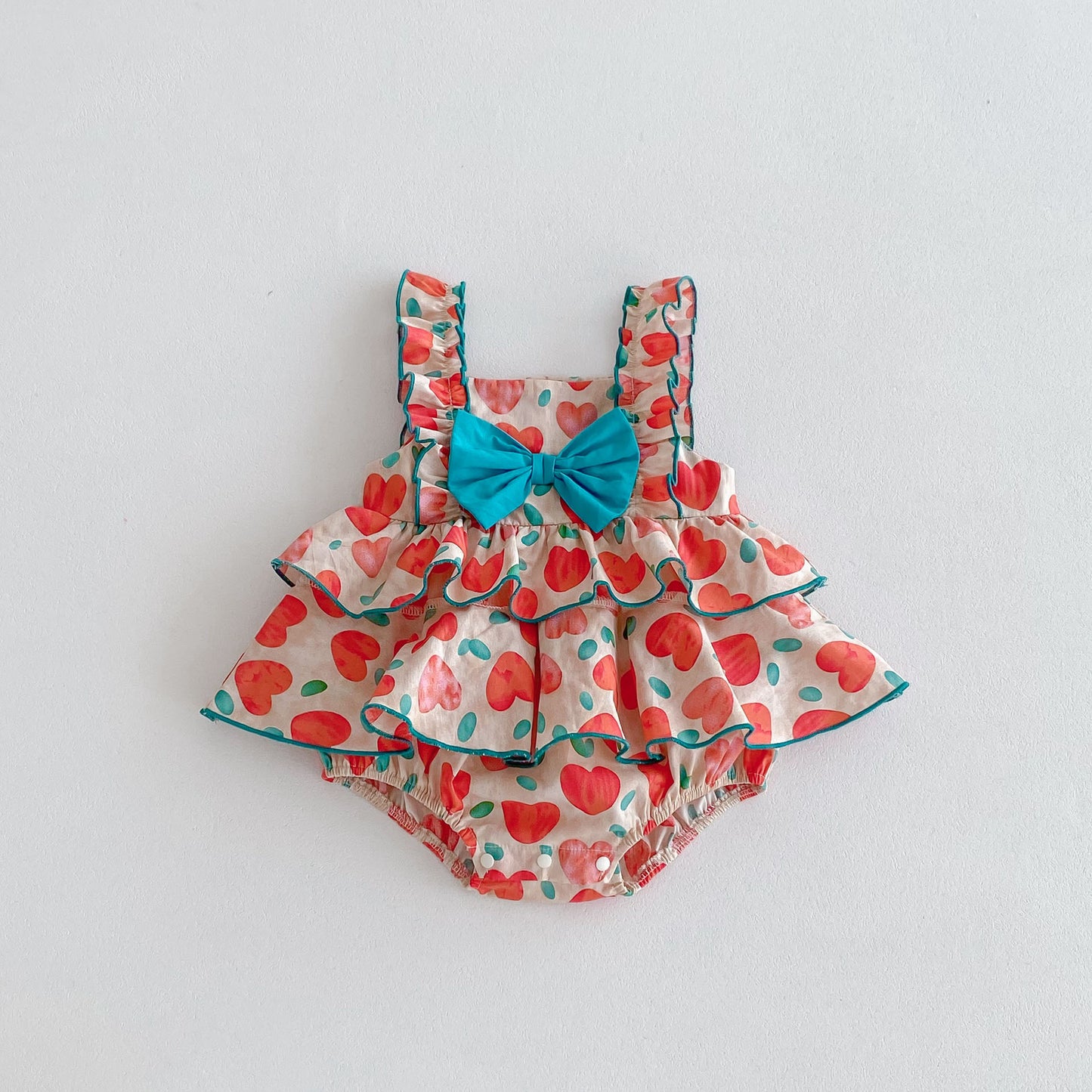 Body Infantil para Mujer Corazones