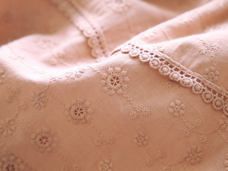 Vestido Infantil con Flores y Lazo