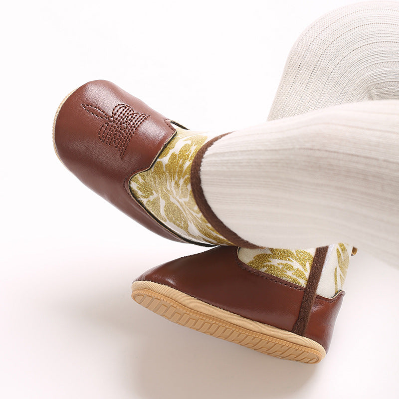 Botas con Estampado Campestre para Niños