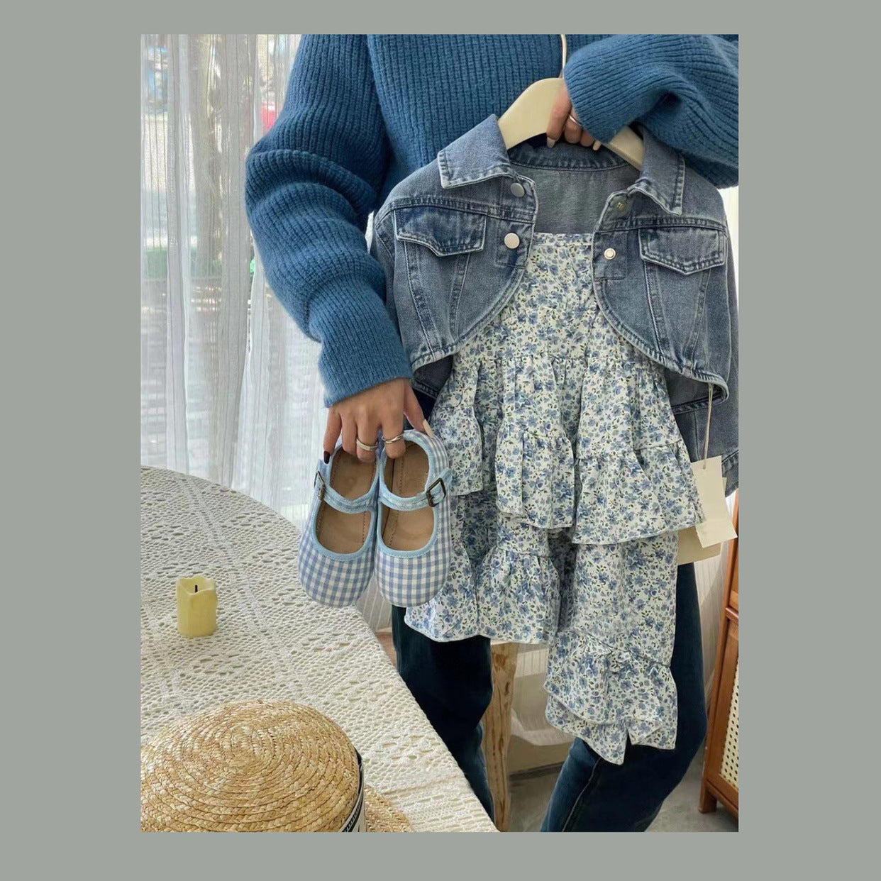 Conjunto Infantil Mujer Chaqueta + Vestido