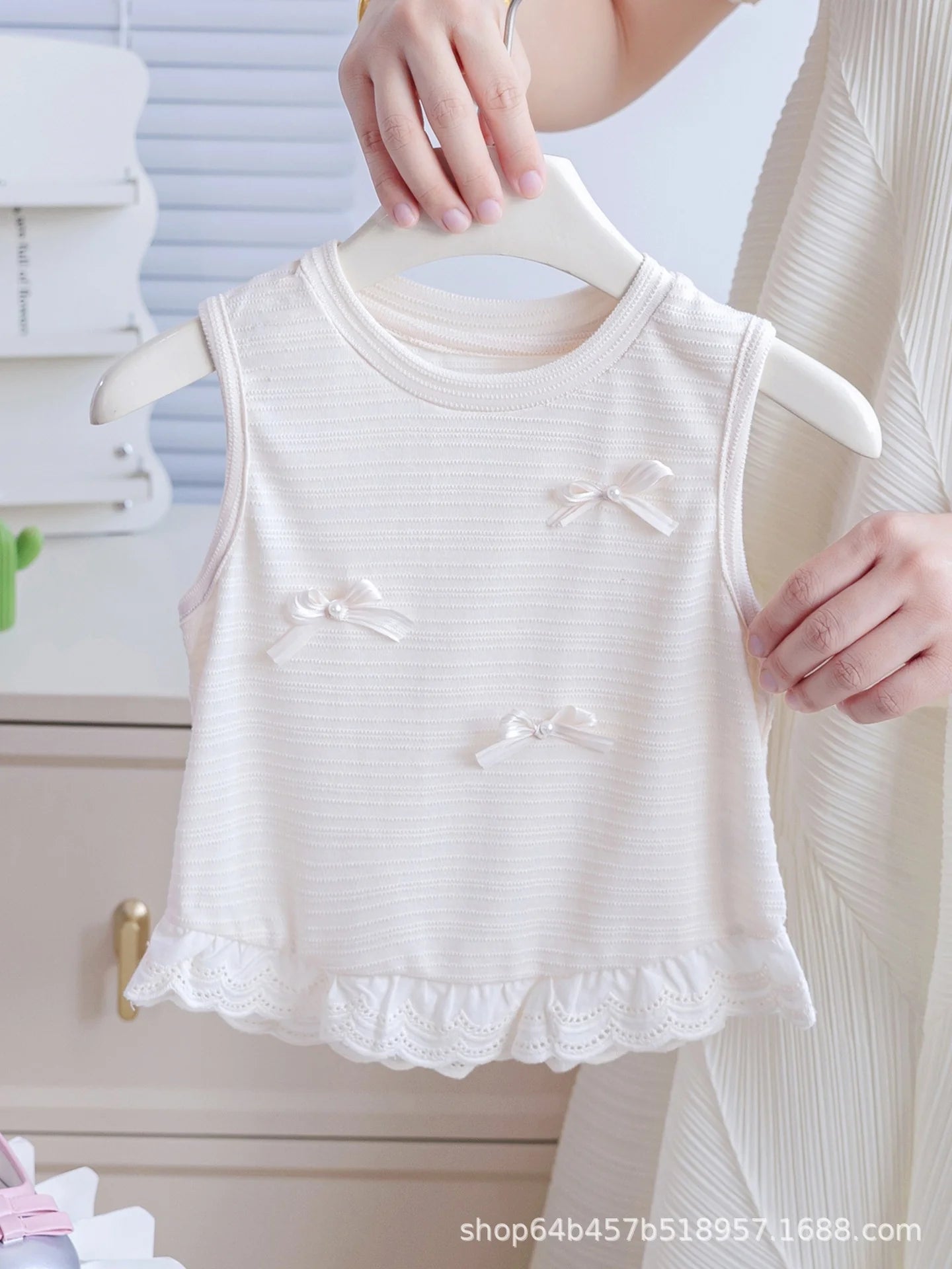 Blusa Infantil Mujer Lazos